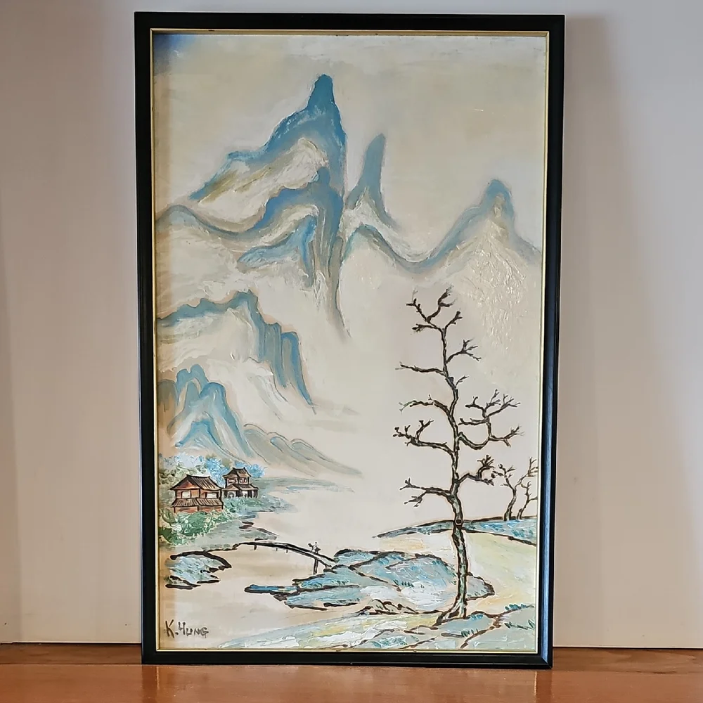 Vintage Oil Painting - Picture 1 of 11